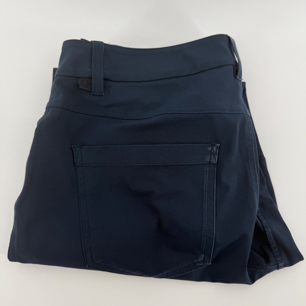 Lululemon Commission Pant Slim 30 Navy Blue Warpstreme Chino LM5AQRS